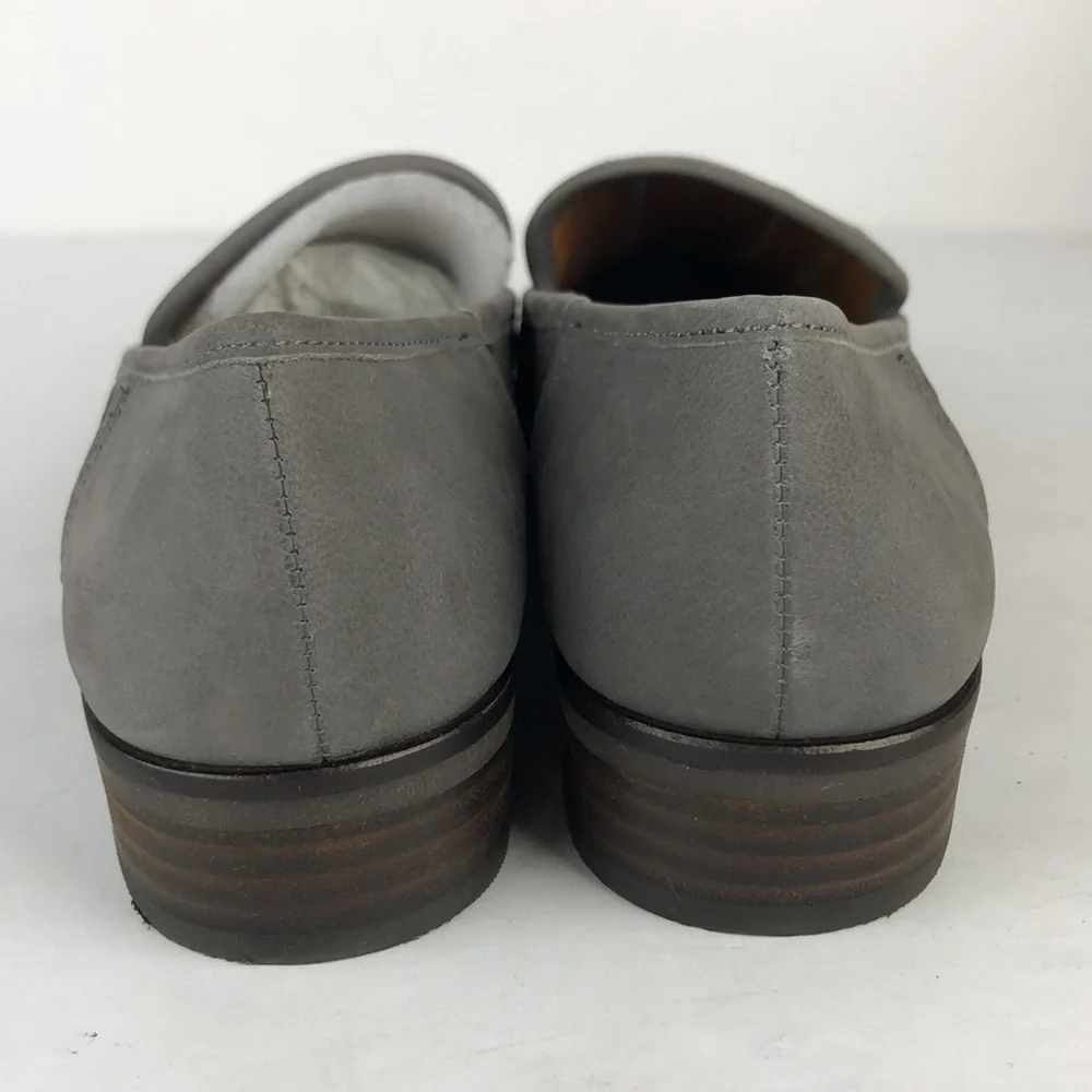 NEW Lucky Brand Camdyn Minimalist Cut Out Leather Loafer Flats 6 - Picture 5 of 10